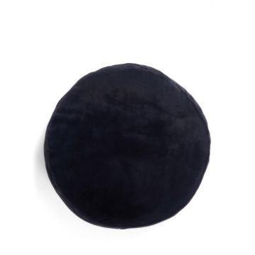 Essenza Sierkussen Mads Furry Sierkussen Nightblue 45 Round