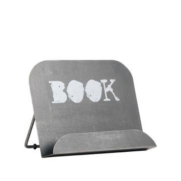 LABEL51 Kookboekstandaard - Antiek grijs - Metaal