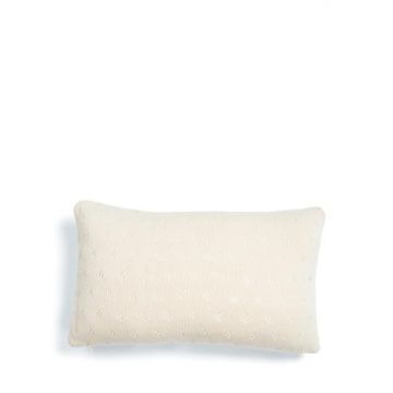 Essenza Sierkussen Knitted Ajour Sierkussen Antique white 30x50