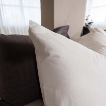 Kayori dekbedovertrek Showa Flanel - Wit