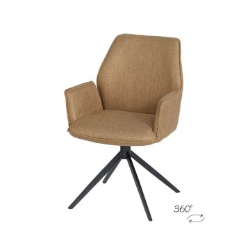 Retour - Revi eetkamerstoel - draaipoot 360ARS - Lotus Brass 17