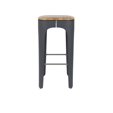 Barstool Up-High Dark Grey