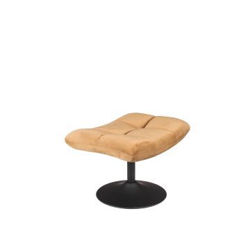 Hocker Bar Velvet Golden Brown