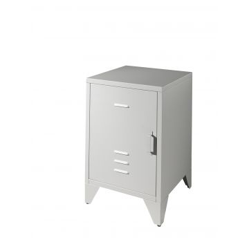 BRONXX NACHTTAFEL MAT RAINY GREY
