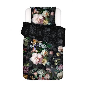 Essenza Dekbedovertrek Fleur Festive Blooming Black