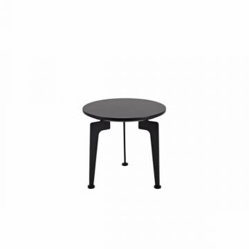 Innovation Living Table 35 Laser Black Oak Veneer
