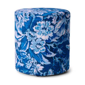 Essenza Poef Yfke Poef cobalt blue 40 Round