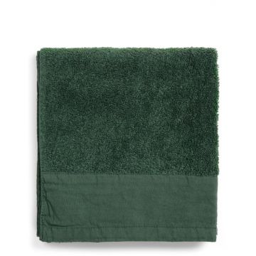 Marc O'Polo Gastendoek Linan Donkergroen 30 x 50 cm