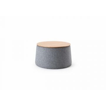 Innovation Living Table 70 Storage Oak Veneer