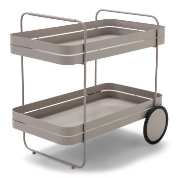 Spinder Design GIN & TROLLEY Serveerwagen - Silky Taupe