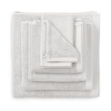 Heckett & Lane 6 stuks Gastendoek 30 x 50 cm Bara Grey