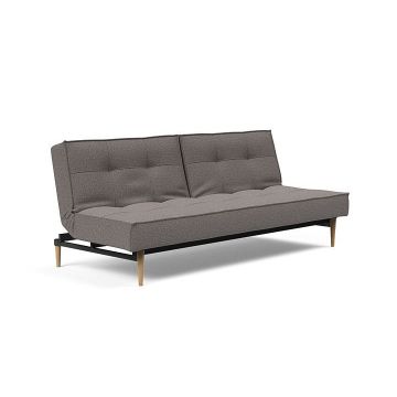 Innovation Living Sofa Bed 115 Splitback Styletto Light Wood