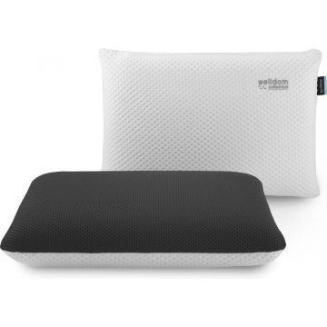 Welldom Hoofdkussen Biogreen Perfo Travel 30 x 25 cm