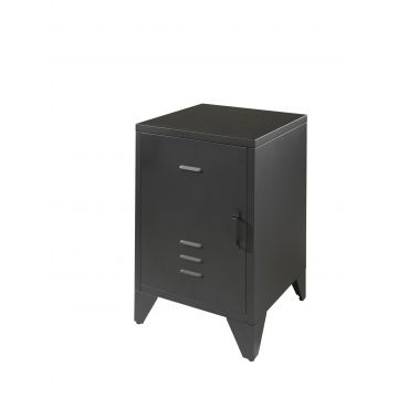 BRONXX NACHTTAFEL MAT ZWART