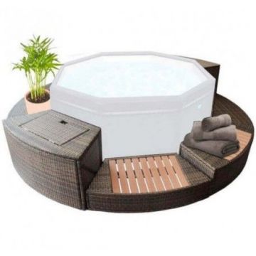 Netspa Jacuzzi 5-delig Meubiliar voor Spa Octopus 165