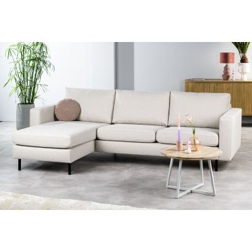 Adore 3 Zits Bank Cl L+R, Stof Dillon, D820 Ivoor
