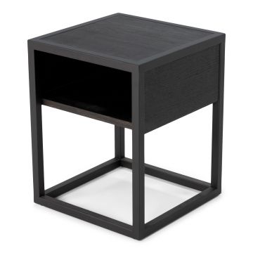 Spinder Design DIVA ONE-NIGHTSTAND Nachtkast - Zwart / Zwart