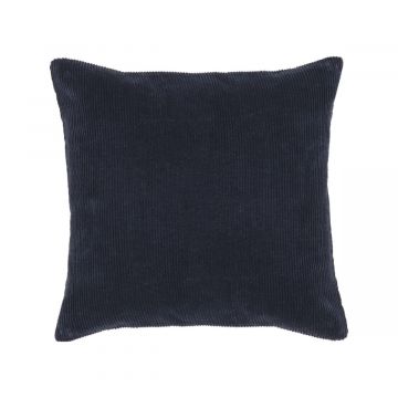 LABEL51 Sierkussen Rib - Navy - Katoen
