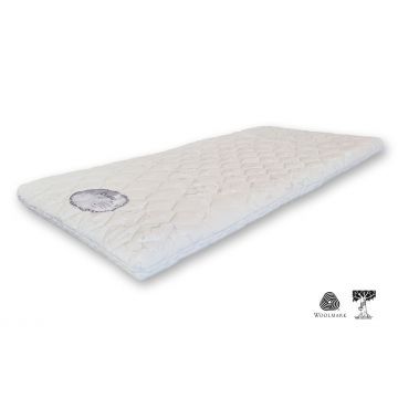 Mahoton Topmatras Quala Natuurrubber - met gratis Teddy molton