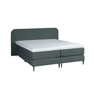 Adore Bouclé Boxspring Antraciet