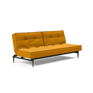Innovation Living Sofa Bed 115 Splitback Styletto Dark Wood