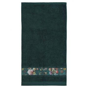 Essenza Handdoek Fleur Donkergroen