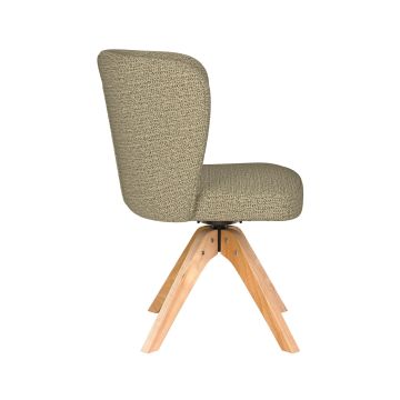 Chair Stan Green Wooden Swivel