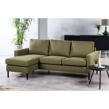 Adore 3 Zits Bank Cl L+R, Stof Dillon, D156 Groen