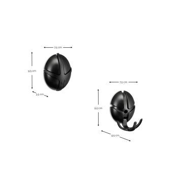 Spinder Design TICK BIO Wandkapstok - Bio / Goud