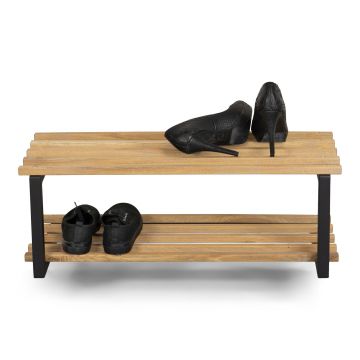 Spinder Design RIZZOLI / MARCO Schoenenrek - Zwart / Eiken
