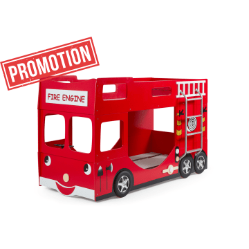 FIRE TRUCK BUNK BED *