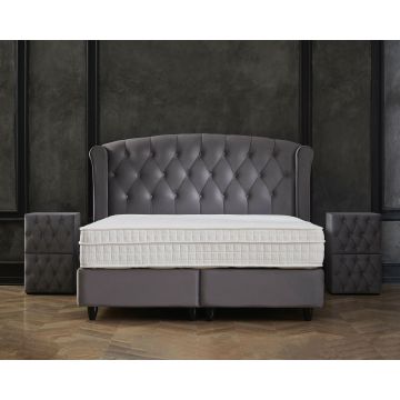Adore Opbergboxspring Valencia Antraciet