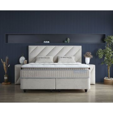 Adore Opbergboxspring Toulouse Beige