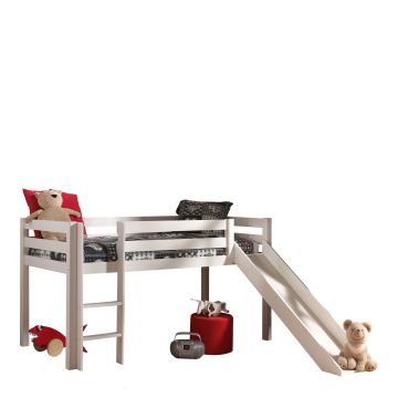 PINO HOOGSLAPER GLIJBAAN WIT *