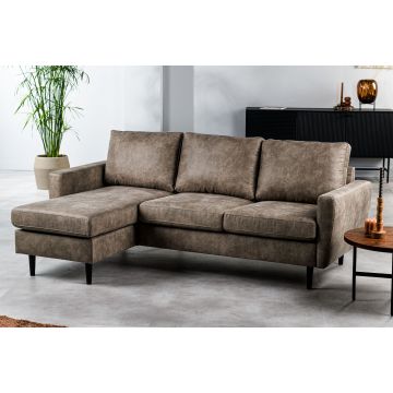 Adore 3 Zits Bank Cl L+R, Stof Savannah, S520 Taupe