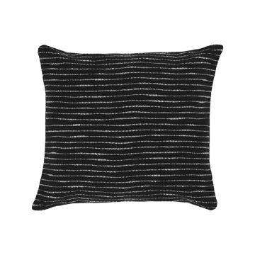 LABEL51 Sierkussen Geweven - Zwart - Katoen