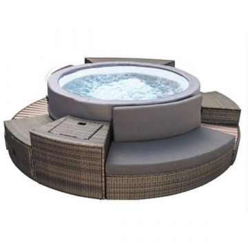 Netspa Jacuzzi Vita Premium 6 Places + Meubilair