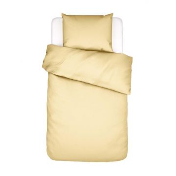 Essenza Dekbedovertrek Minte Yellow straw