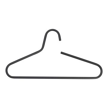 Spinder Design VICTORIE Kledinghangers (set van 5 stuks) - Zwart