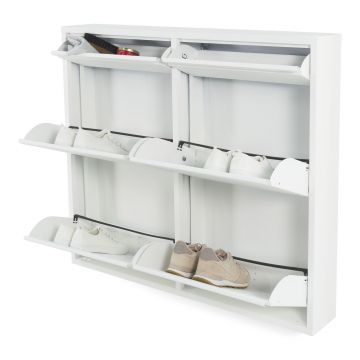 Spinder Design BILLY 6 Schoenenkast - Wit