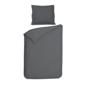 Heckett & Lane Dekbedovertrek Punto Classic Anthracite