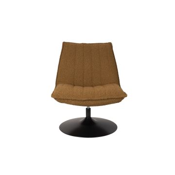 Lounge Chair Jax Ochre BouclÃ©