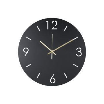 Spinder Design TIME Ø 40 Klok - Zwart