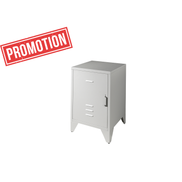 BRONXX NACHTTAFEL MAT RAINY GREY