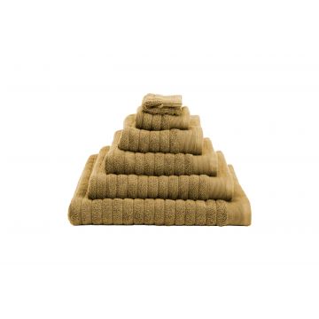 Heckett & Lane Washandje Bath Prestige Ochre Yellow 16 x 21 cm
