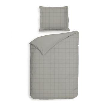 Heckett & Lane Dekbedovertrek Diamante Cloud Grey