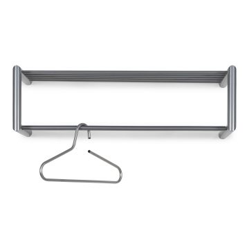 Spinder Design SMOOTH Wandkapstok - Nikkel