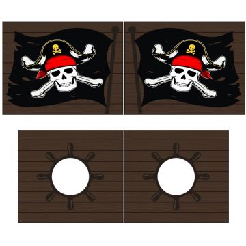 CURTAIN CARIBIAN PIRATES