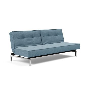 Innovation Living Sofa Bed 115 Splitback Chrome