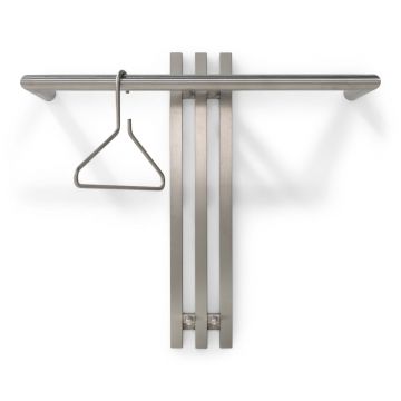 Spinder Design SENZA 1 Wandkapstok - RVS